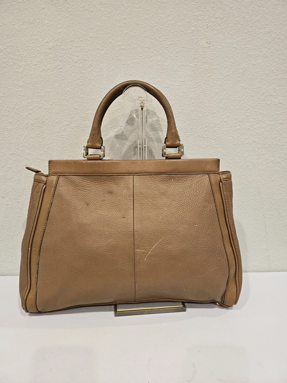 Tory Burch Tan Leather Tote Bag
